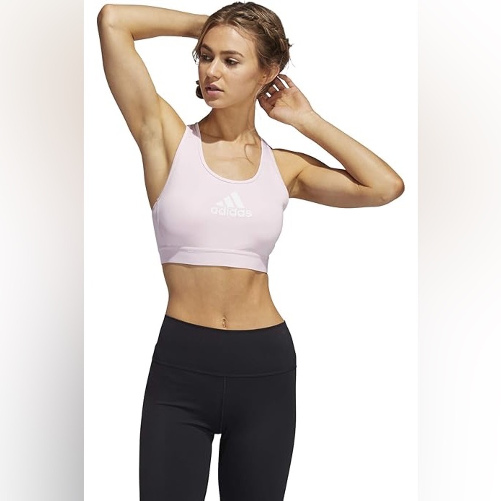 Adidas Baby Pink Sports Bra
